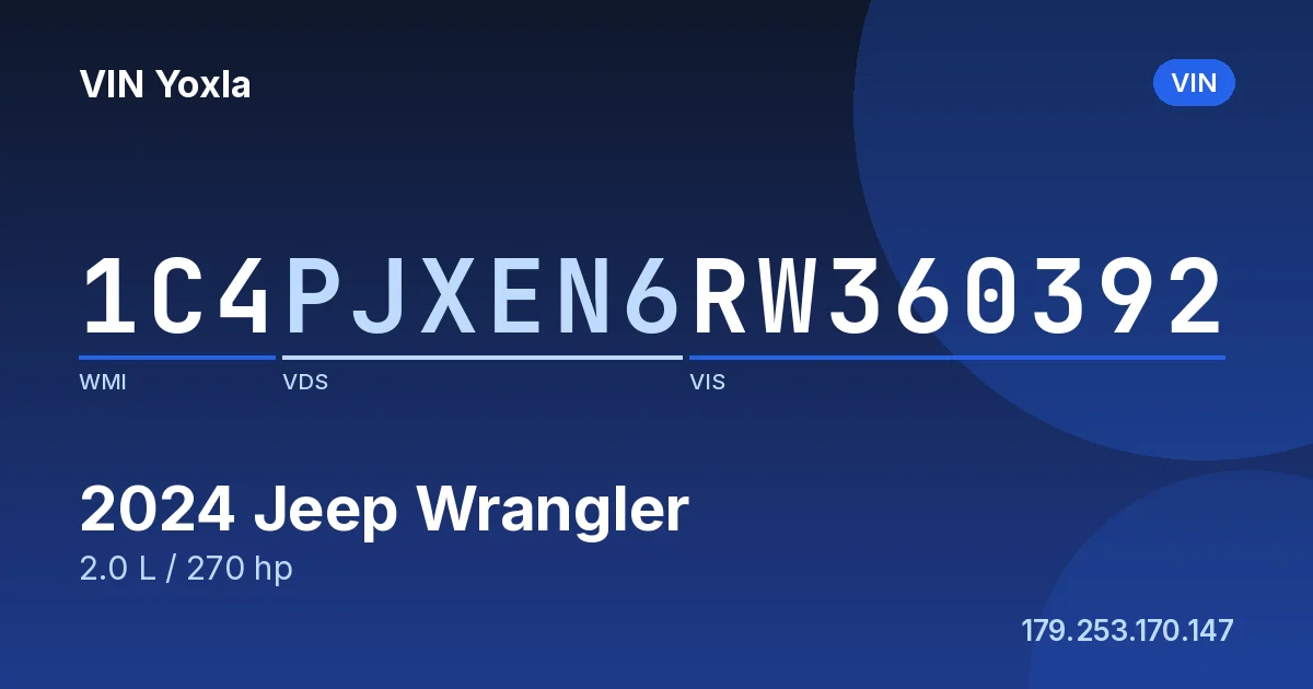 1C4PJXEN6RW360392 Jeep Wrangler