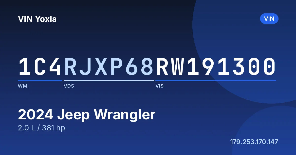1C4RJXP68RW191300 Jeep Wrangler