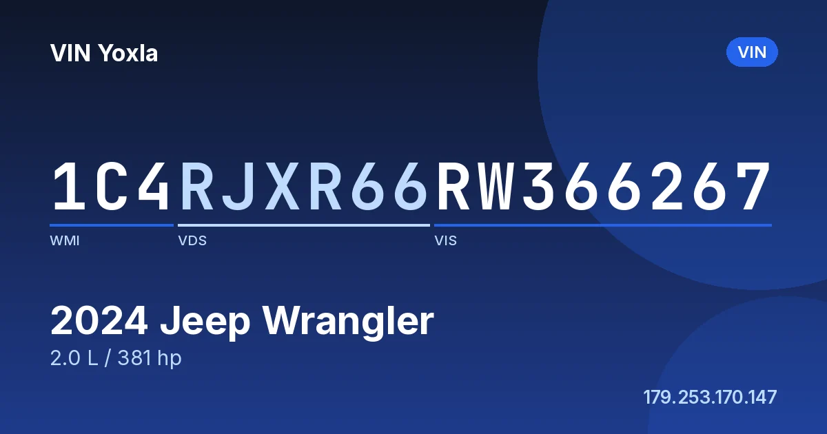 1C4RJXR66RW366267 Jeep Wrangler