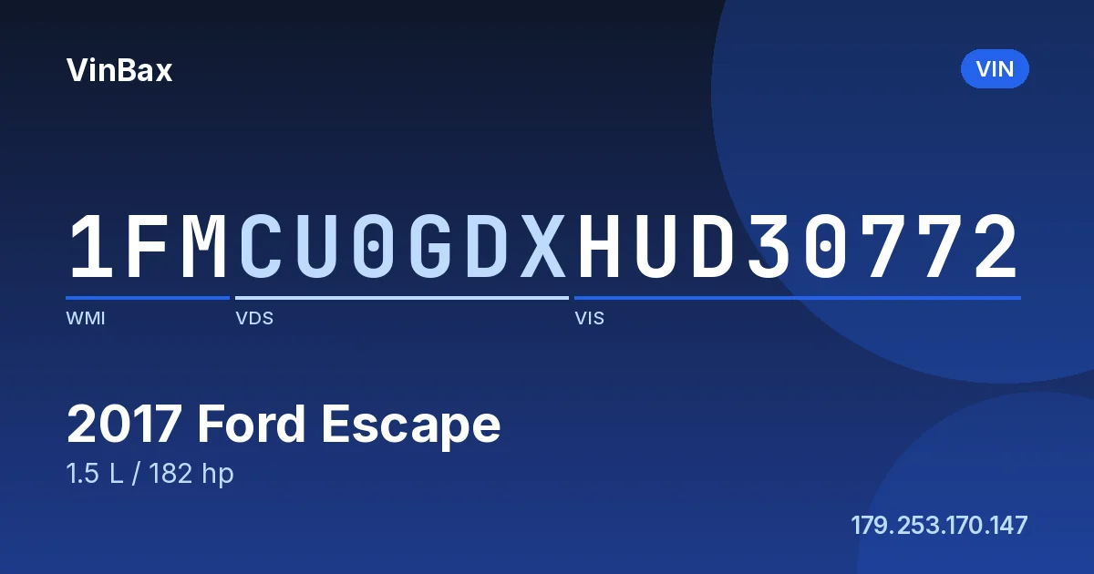 1FMCU0GDXHUD30772 Ford Escape