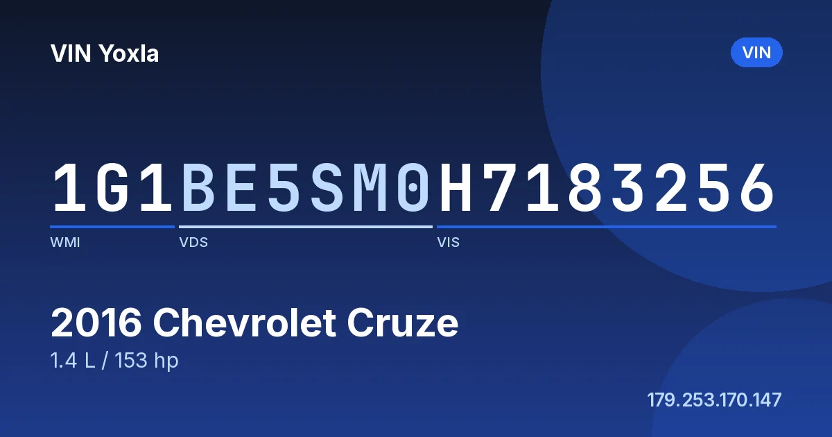 1G1BE5SM0H7183256 Chevrolet Cruze