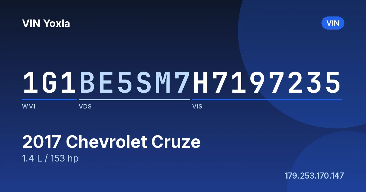 1G1BE5SM7H7197235 Chevrolet Cruze