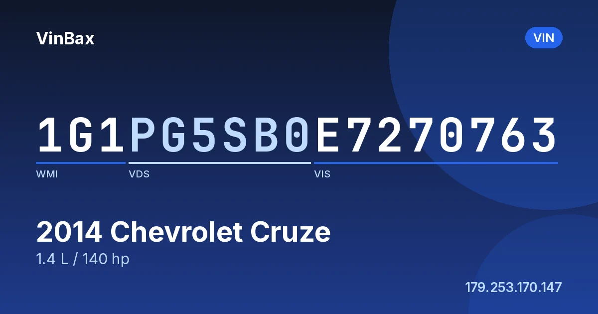 1G1PG5SB0E7270763 Chevrolet Cruze