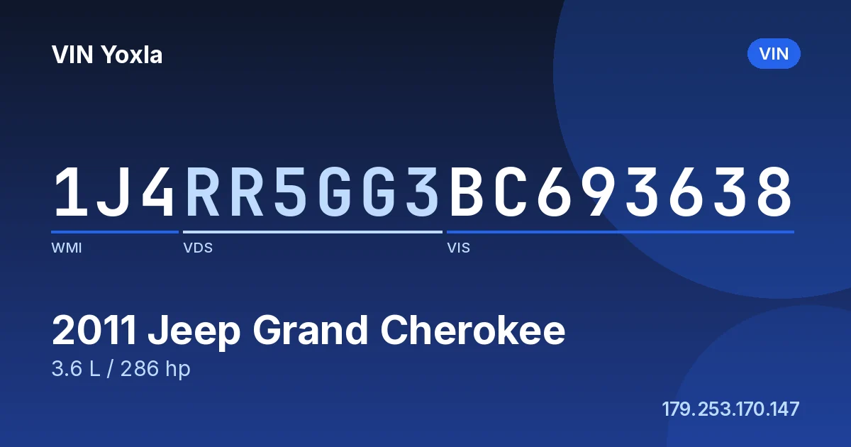 1J4RR5GG3BC693638 Jeep Grand Cherokee