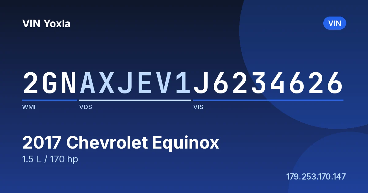 2GNAXJEV1J6234626 Chevrolet Equinox
