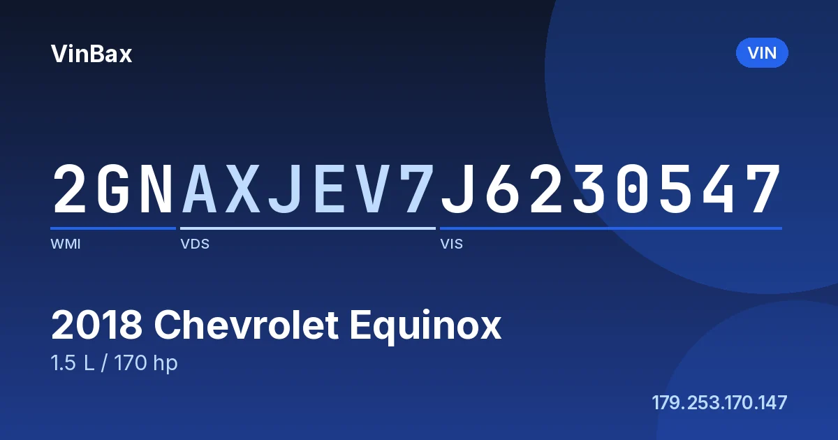 2GNAXJEV7J6230547 Chevrolet Equinox