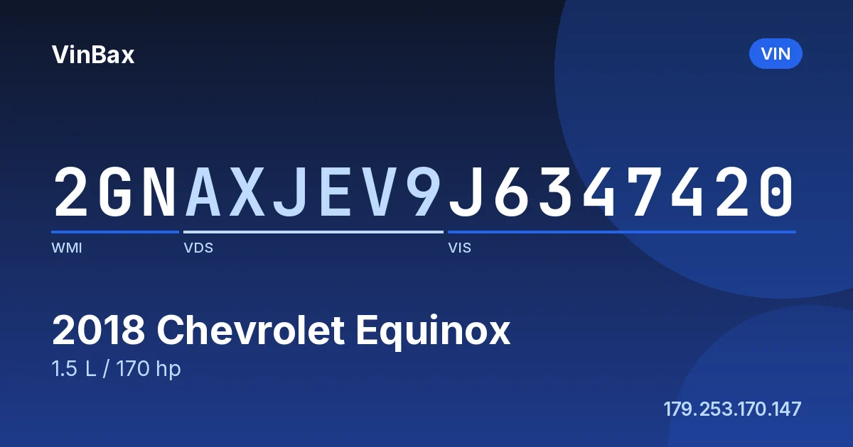 2GNAXJEV9J6347420 Chevrolet Equinox