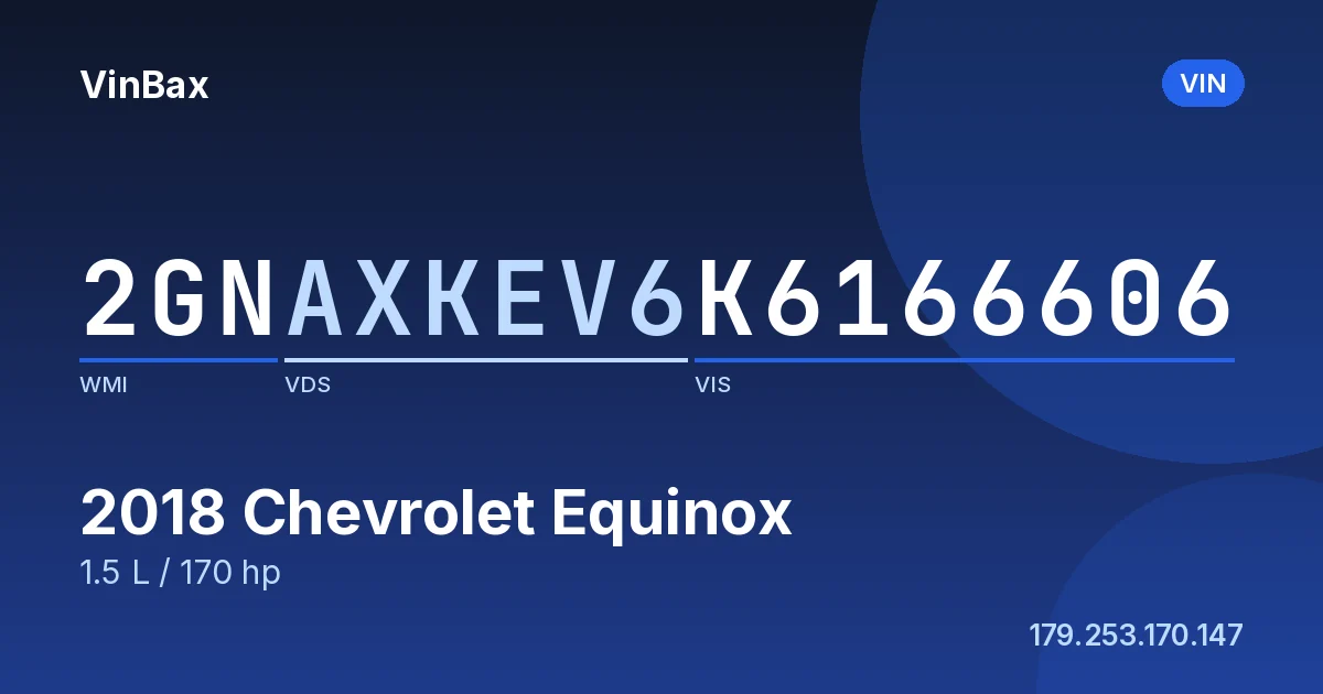 2GNAXKEV6K6166606 Chevrolet Equinox