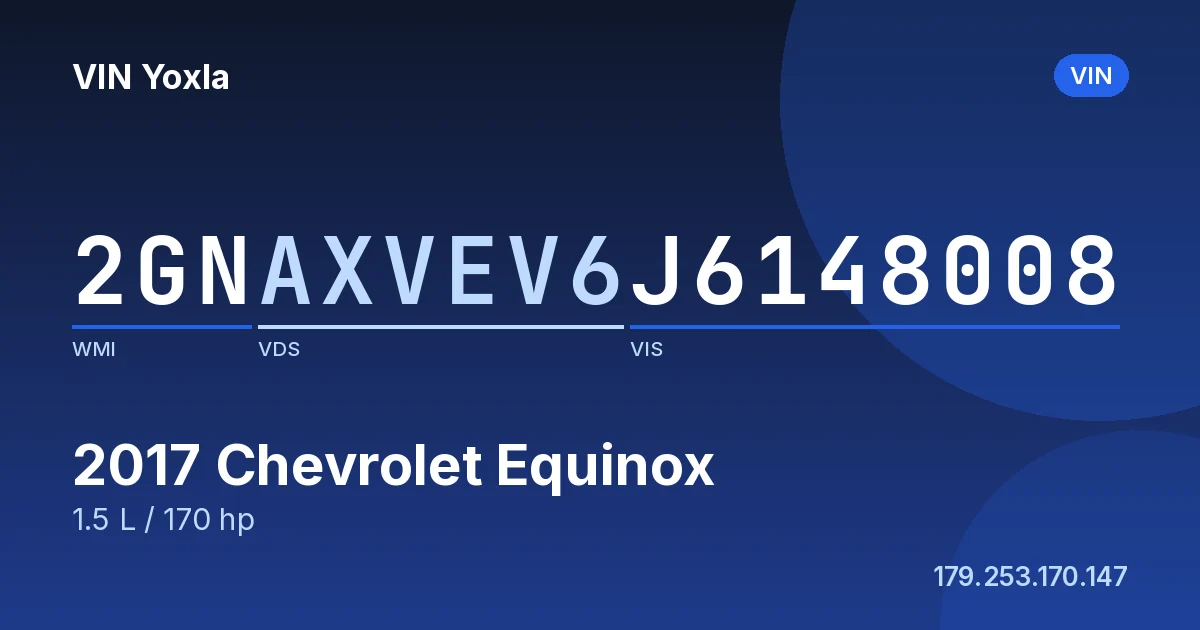 2GNAXVEV6J6148008 Chevrolet Equinox
