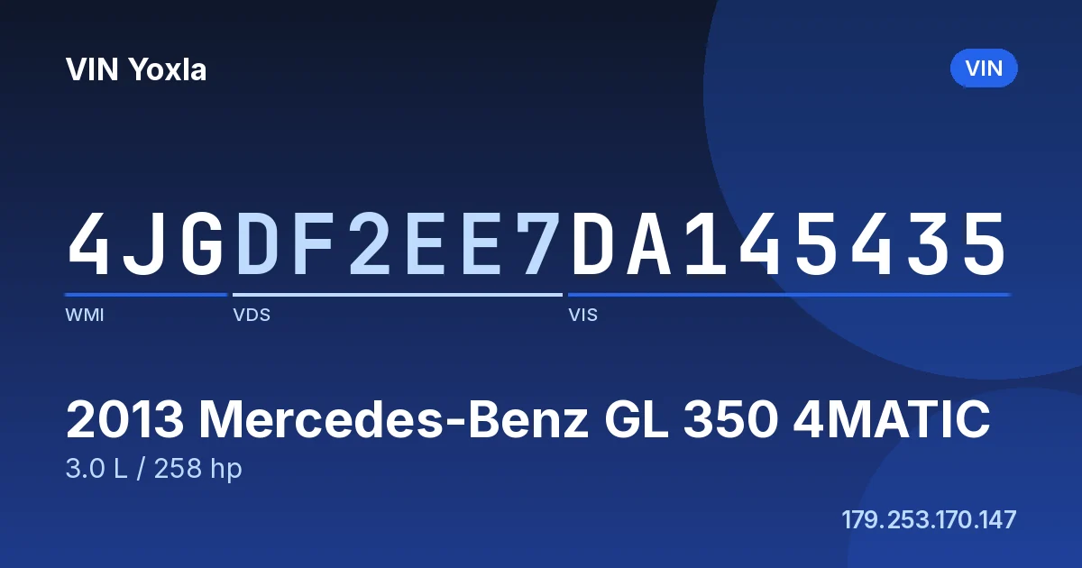 4JGDF2EE7DA145435 Mercedes-Benz GL 350 4MATIC