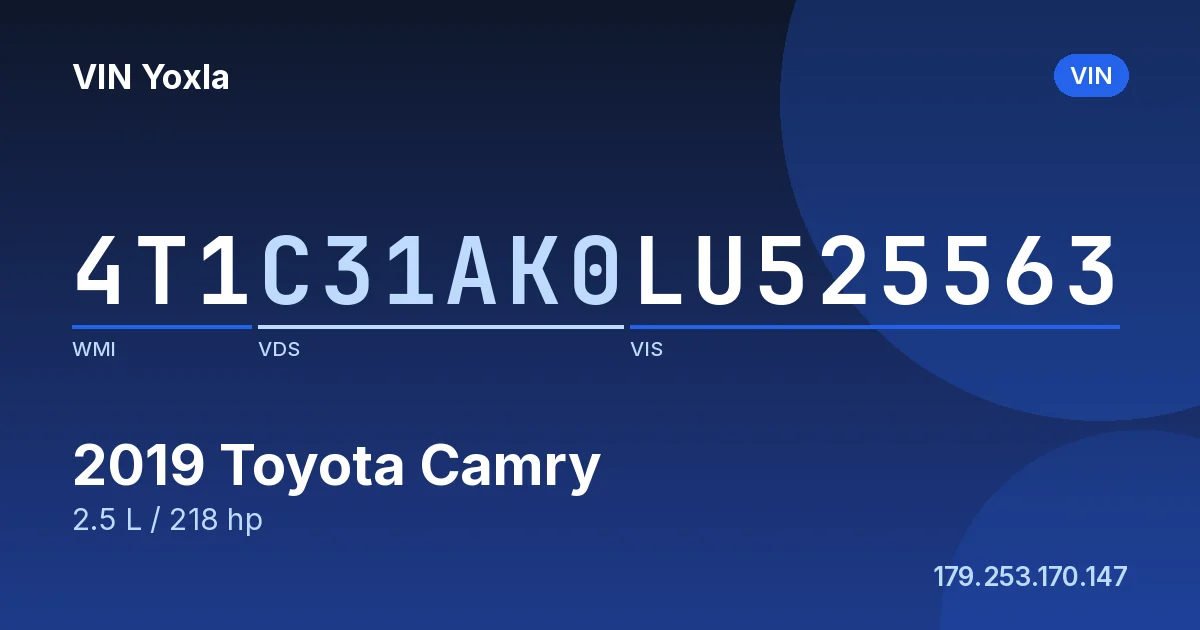 4T1C31AK0LU525563 Toyota Camry