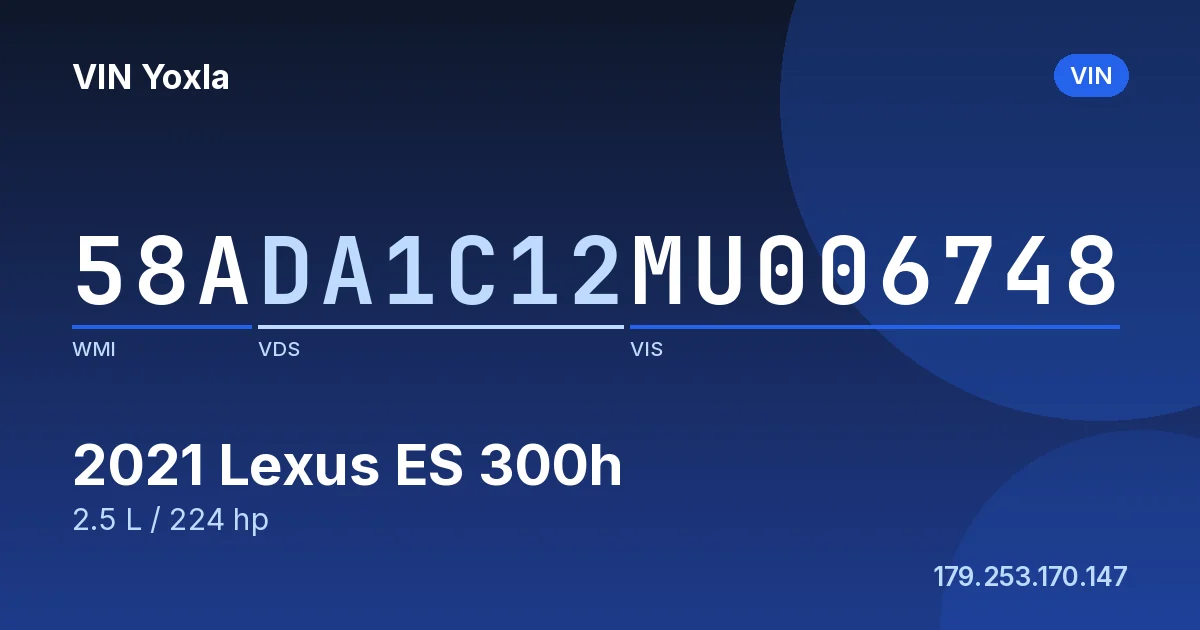 58ADA1C12MU006748 Lexus ES 300h