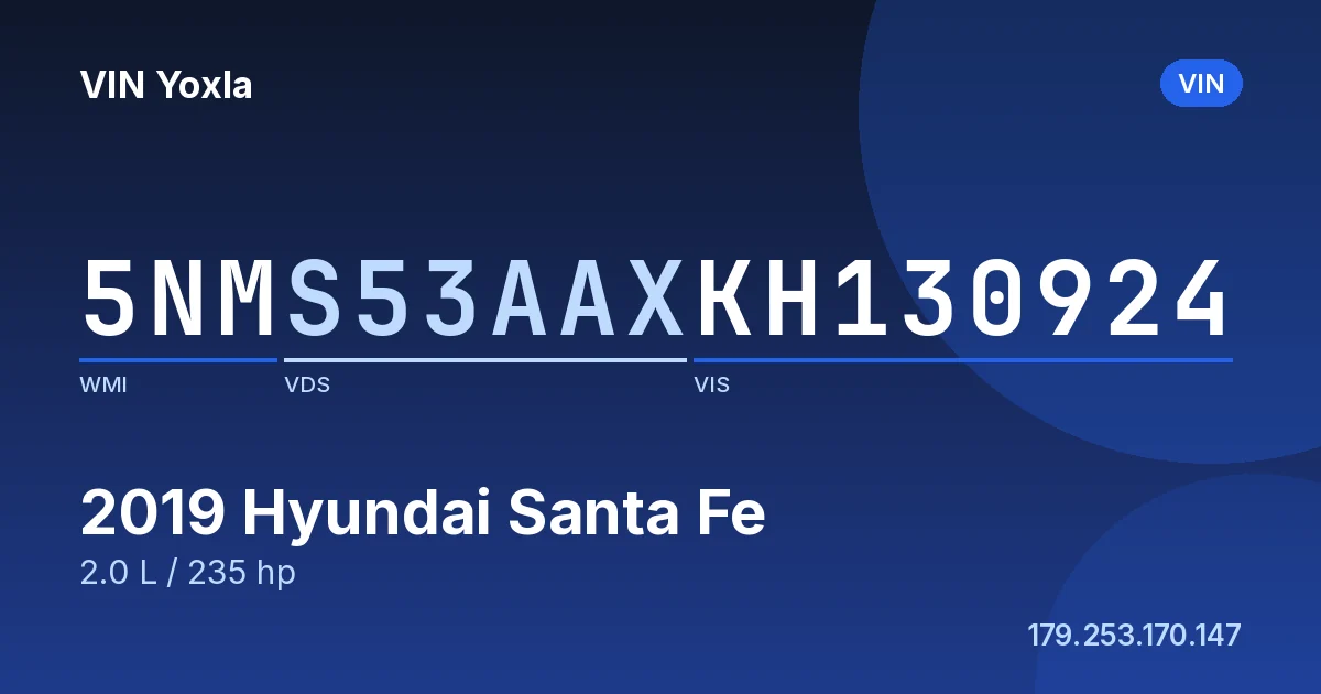 5NMS53AAXKH130924 Hyundai Santa Fe