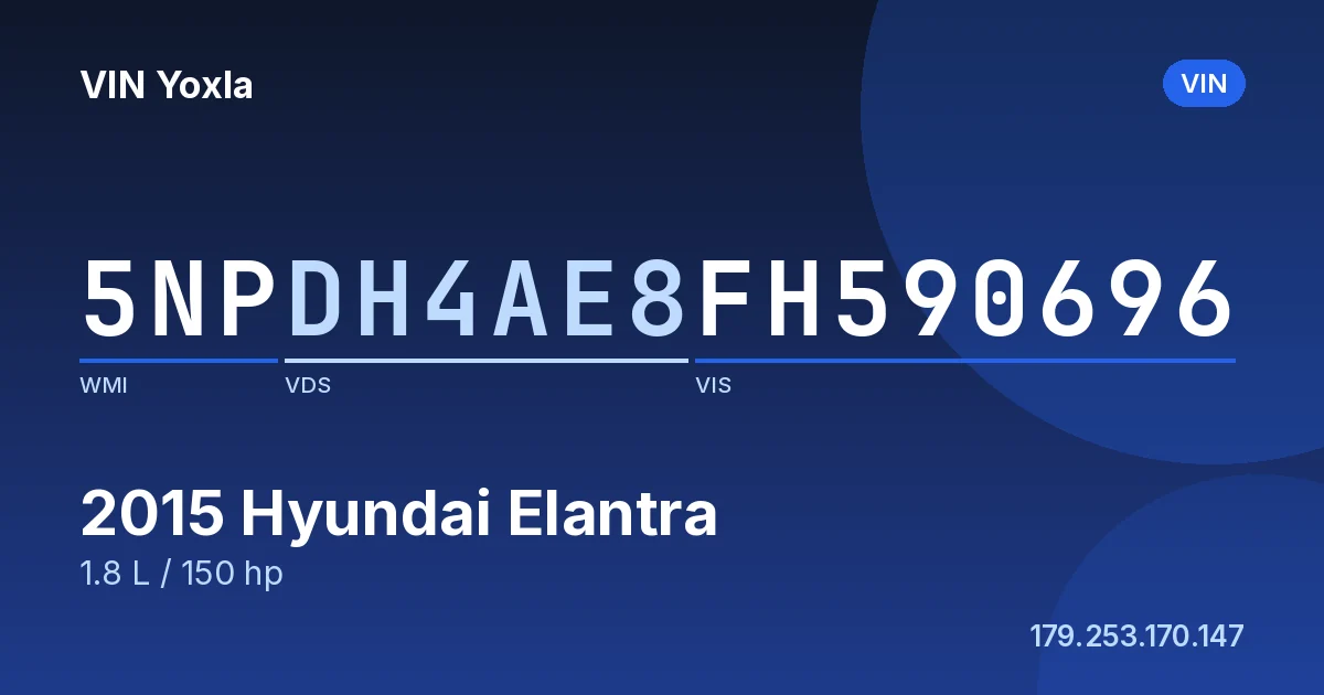 5NPDH4AE8FH590696 Hyundai Elantra