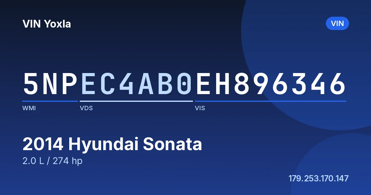 5NPEC4AB0EH896346 Hyundai Sonata