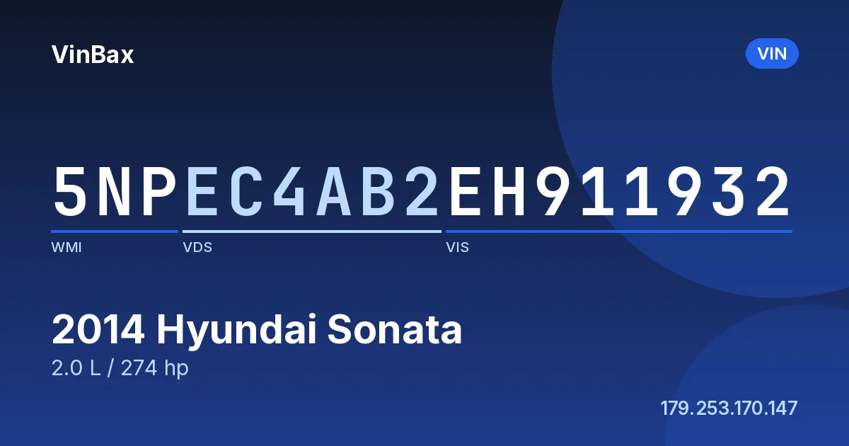 5NPEC4AB2EH911932 Hyundai Sonata