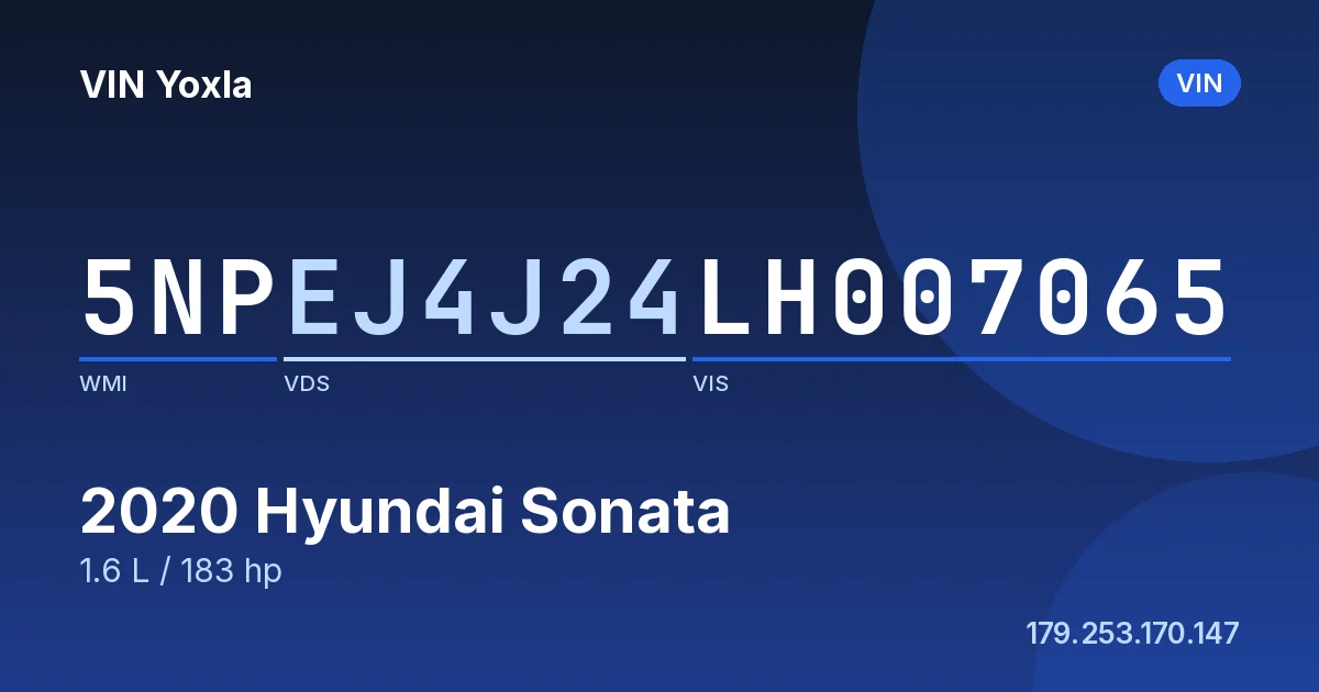 5NPEJ4J24LH007065 Hyundai Sonata