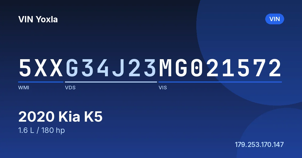 5XXG34J23MG021572 Kia K5