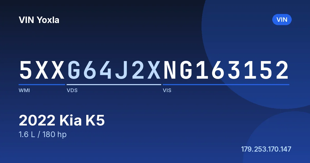 5XXG64J2XNG163152 Kia K5