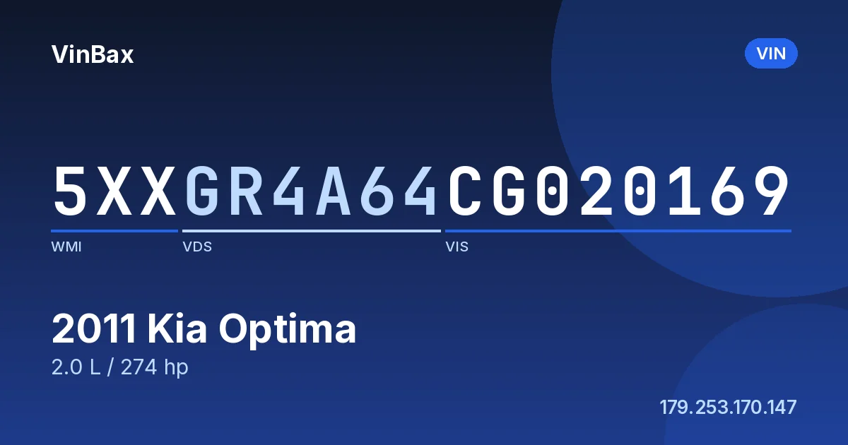 5XXGR4A64CG020169 Kia Optima