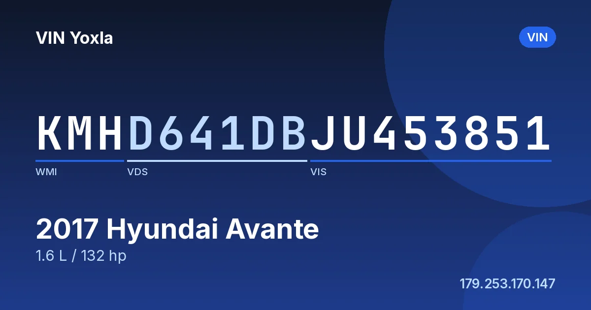 KMHD641DBJU453851 Hyundai Avante