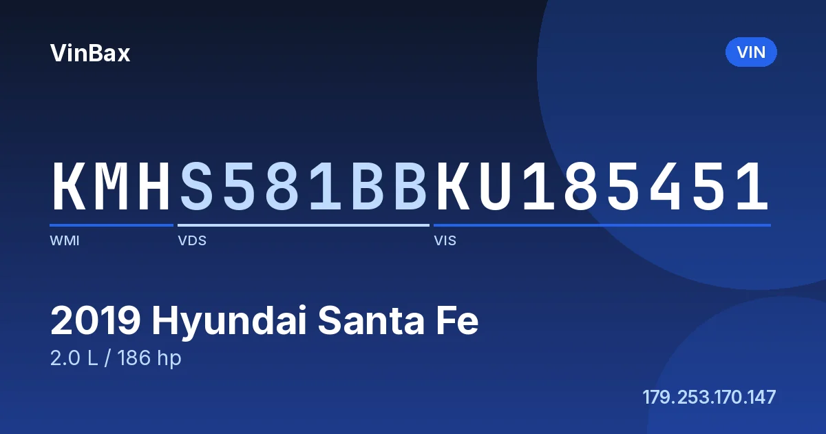 KMHS581BBKU185451 Hyundai Santa Fe