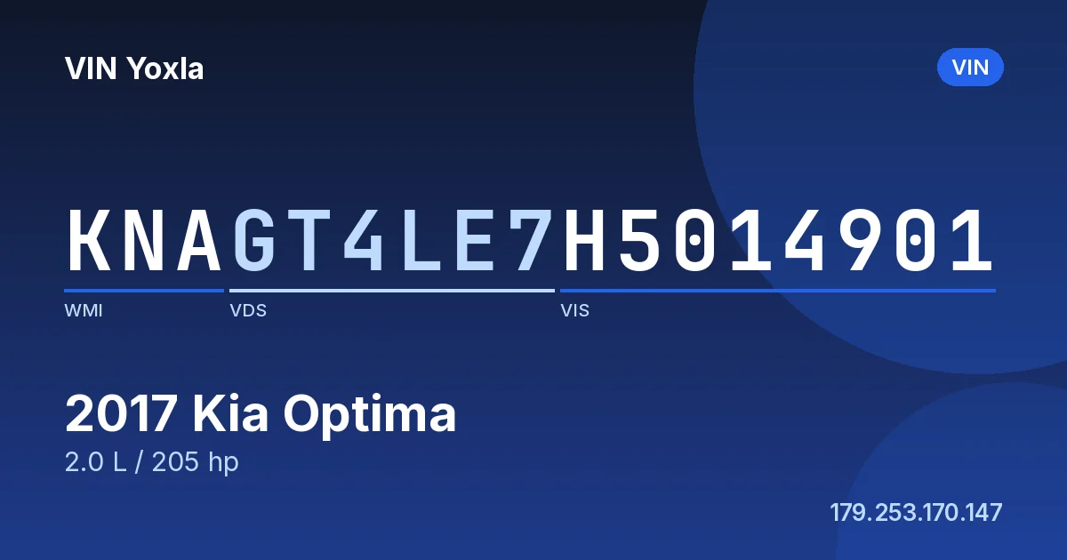 KNAGT4LE7H5014901 Kia Optima