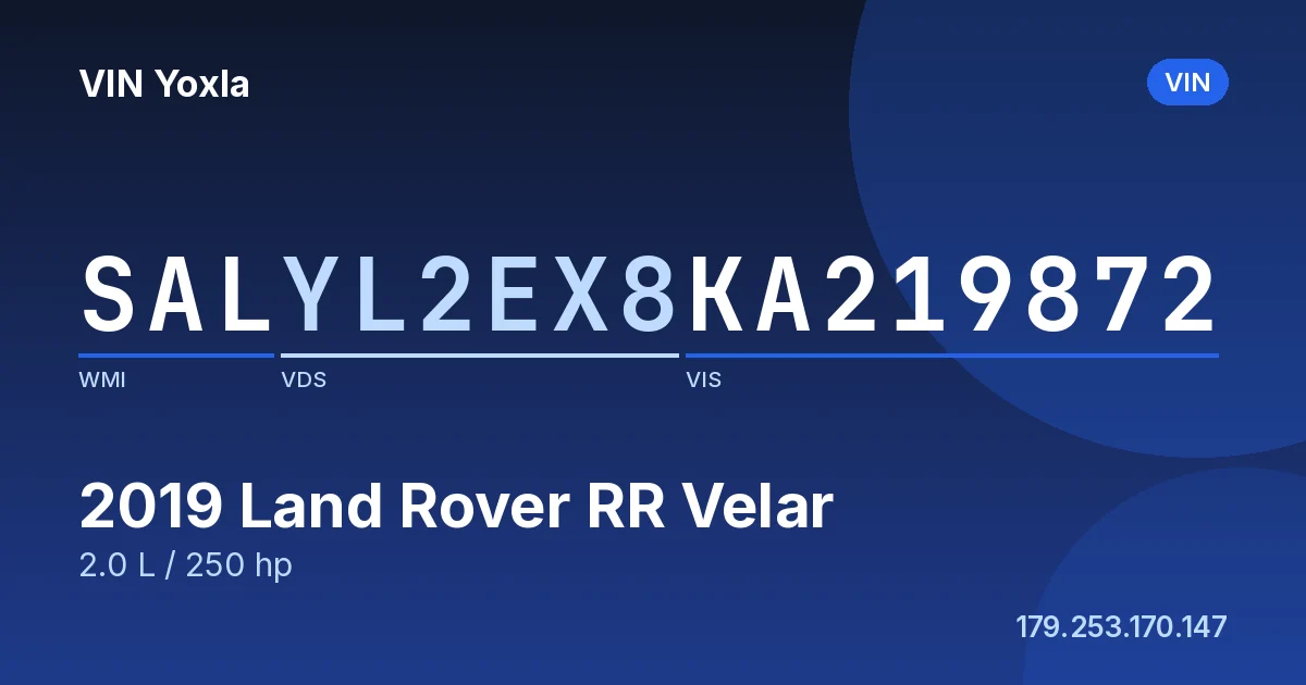 SALYL2EX8KA219872 Land Rover RR Velar