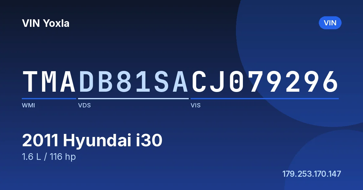 TMADB81SACJ079296 Hyundai i30