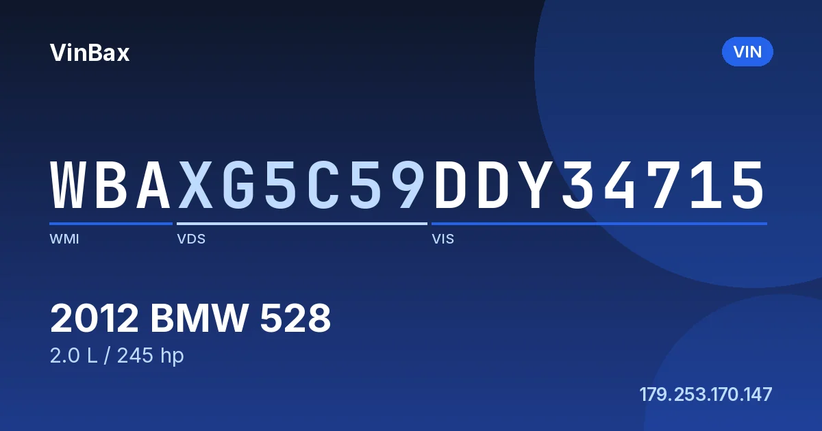 WBAXG5C59DDY34715 BMW 528